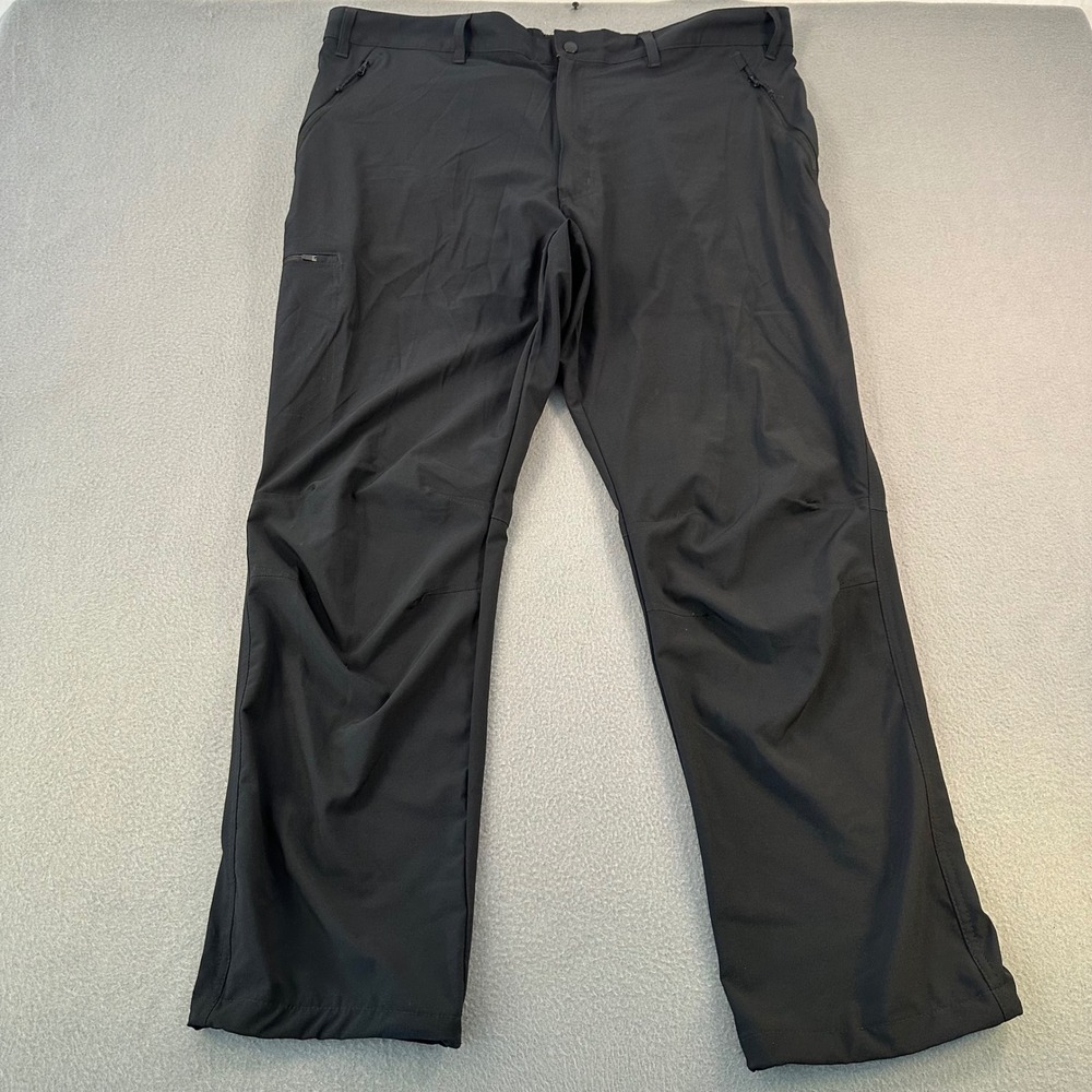 Columbia Mens Black Hiking Cargo Pants Size 42/52 Outdoor Technical Stretch